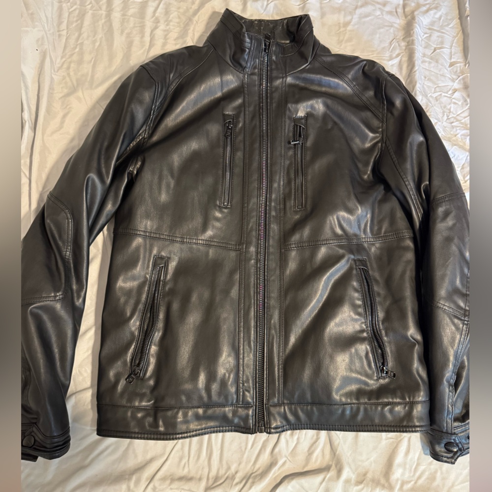 Michael Kors Pleather Jacket